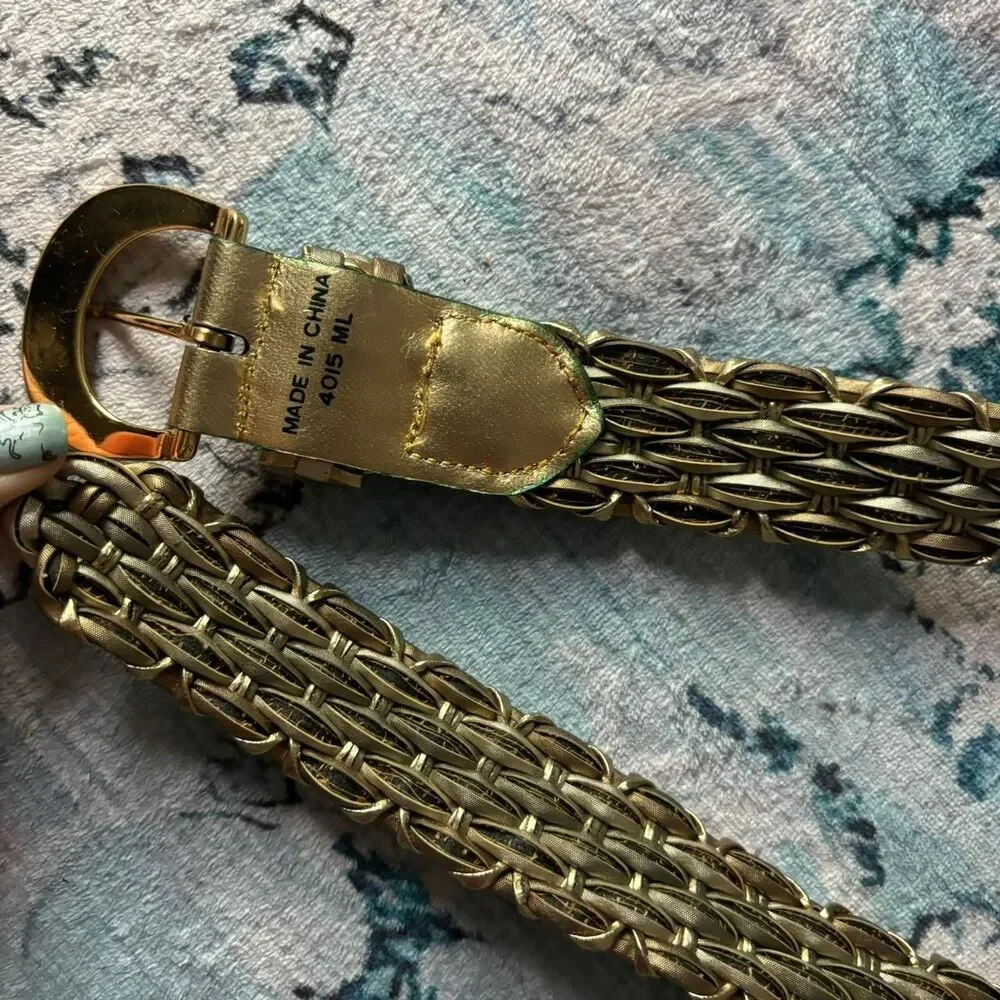 Unbranded Women's Silver and Gold Belt